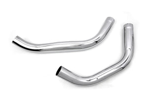 Replica Exhaust Header Set Chrome 1957 / 1978 XL 1957 / 1978 XLH 1957 / 1978 XLCH
