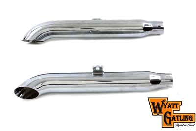 Wyatt Gatling Turnout Slip-On Muffler Set 1980 / 2003 XL