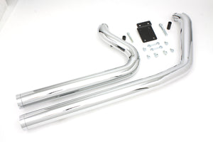 Wyatt Gatling Maxx Shot Exhaust Drag Pipe Set 1984 / 2006 FXST 1986 / 2006 FLST With or without floorboards