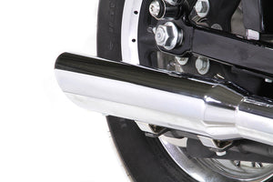 Wyatt Gatling Down Slash Slip-On Muffler Set Chrome 2007 / 2013 XL