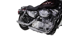 Load image into Gallery viewer, Wyatt Gatling Down Slash Slip-On Muffler Set Chrome 2007 / 2013 XL
