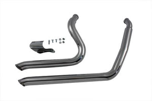 Exhaust Drag Pipe Set Side Sweep 1995 / 2005 FXD 1995 / 2005 FXDWG