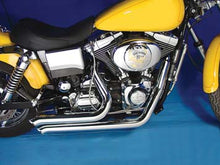 Load image into Gallery viewer, Exhaust Drag Pipe Set Side Sweep 1995 / 2005 FXD 1995 / 2005 FXDWG