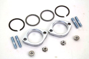 Exhaust Port Flange Kit 2004 / 2017 FXST 2004 / 2017 FLST 2006 / 2017 FXD 2002 / UP XL