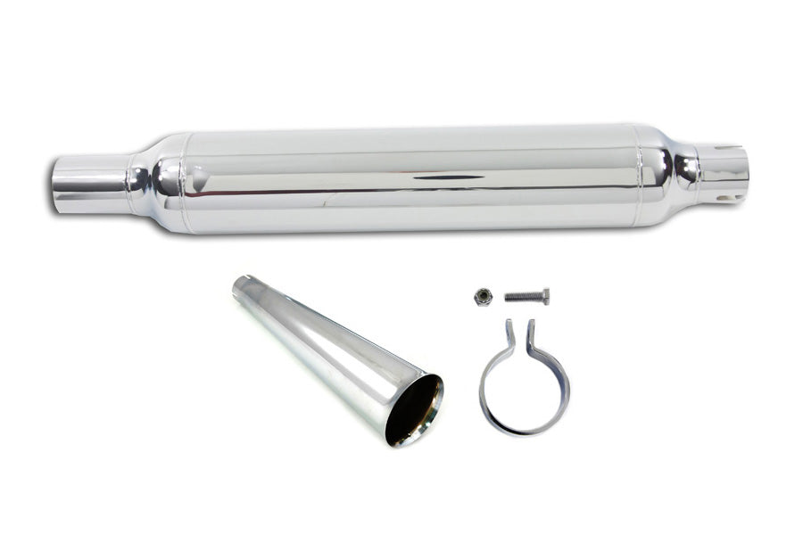 Chrome Muffler With Megaphone Tip 1958 / 1984 FL