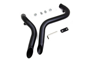 Wyatt Gatling Down Draft Exhaust Header Set 1986 / 2017 FX 1986 / 2017 FL 1986 / 2013 XL Only with forward controls1991 / 2017 FXD