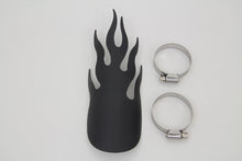 Load image into Gallery viewer, Black Flame Heat Shield 0 /  Custom application for 2-1/4&quot; pipes&quot;