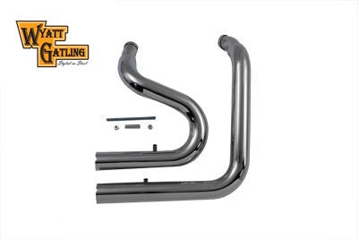 Wyatt Gatling Exhaust Drag Pipe Set Stack Type 1984 / 2006 FXST