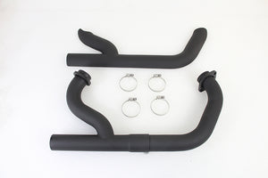 2:1 Siamese Exhaust Header Set Black 1986 / 2006 XL without oxygen sensor bung receptors1986 / 1999 FX without oxygen sensor bung receptors1986 / 1999 FLST Evo motors only1986 / 1999 FXST Evo motors only