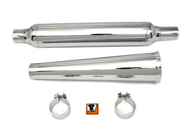 Chrome Muffler with Megaphone Tip 1958 / 1984 FL