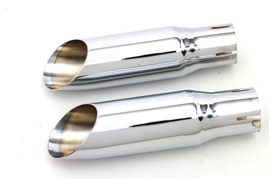 Chrome Mini Exhaust Tip Set 0 /  Custom application