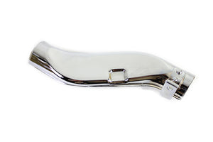 Flat Squash Pipe with Tab Chrome 1936 / 1953 EL 1941 / 1964 FL