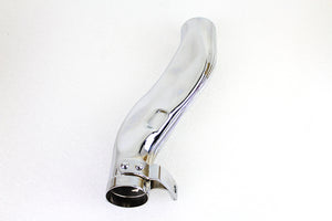 Flat Squash Pipe with Tab Chrome 1936 / 1953 EL 1941 / 1964 FL