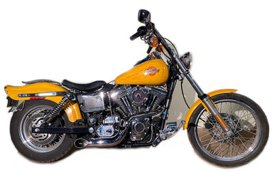FXD 2:1 Lake Side Pipe Exhaust Chrome 1991 / 2005 FXD