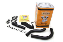 Load image into Gallery viewer, Black Knucklehead Exhaust Header Kit 1941 / 1947 EL 1941 / 1947 FL