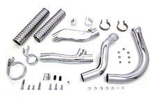 Load image into Gallery viewer, Chrome Panhead Exhaust Header Kit 1948 / 1957 FL