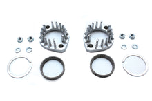 Load image into Gallery viewer, Finned Exhaust Port Flange Kit 1984 / 2017 FXST 1984 / 2016 FLT 1984 / 1994 FXR 1986 / 2017 FLST 1991 / 2017 FXD 1986 / UP XL