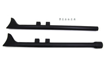 Load image into Gallery viewer, M8 36 Straight Fishtail Exhaust Extension Set Black 2017 / UP FLT