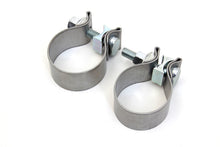 Load image into Gallery viewer, FXST Muffler Body and End Clamp Set Chrome 2017 / UP FXST 2017 / UP FLST