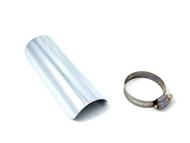 6 Exhaust Heat Shield Chrome 0 /  Custom for 1-3/4 pipes