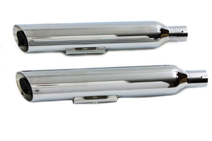 Wyatt Gatling Down Slash Slip-On Muffler Set. 1995 / 2005 FXD 1995 / 2005 FXDWG