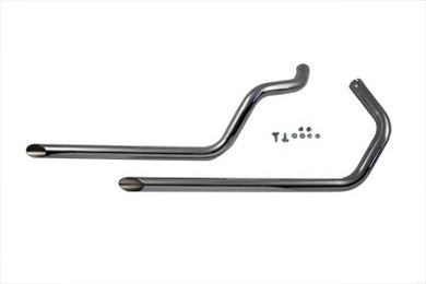 Exhaust Drag Pipe Set Slash Cut 1979 / 1979 XL