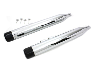 Muffler Set with Black Hollow Point End Tips 1995 / 2016 FLT