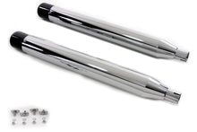 Load image into Gallery viewer, Muffler Set with Black Hollow Point End Tips 1995 / 2016 FLT