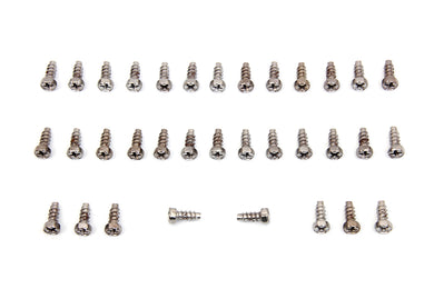 Rocker Arm Cover Screw Kit Chrome 1941 / 1947 FL 1939 / 1940 EL