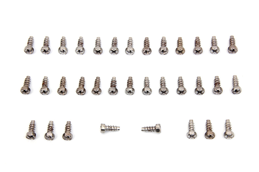 Rocker Arm Cover Screw Kit Chrome 1941 / 1947 FL 1939 / 1940 EL