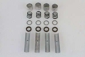 Upper Pushrod Cover Kit Cadmium Plated 1940 / 1947 FL