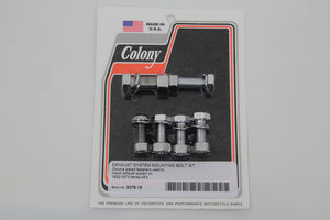 Exhaust System Mounting Bolt Kit Chrome 1932 / 1973 W 1932 / 1973 G