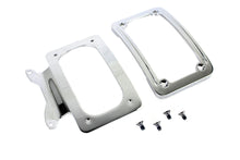 Load image into Gallery viewer, Curved License Plate with Frame Chrome 2009 / 2009 FLHR 2009 / 2009 FLHT 2009 / 2009 FLTR 2006 / 2008 FLHX