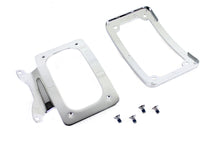 Load image into Gallery viewer, Curved License Plate with Frame Chrome 2009 / 2009 FLHR 2009 / 2009 FLHT 2009 / 2009 FLTR 2006 / 2008 FLHX