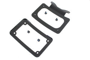 Curved License Plate with Frame Black 2009 / 2009 FLHR 2009 / 2009 FLHT 2009 / 2009 FLTR 2006 / 2008 FLHX
