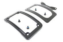 Load image into Gallery viewer, Curved License Plate with Frame Black 2009 / 2009 FLHR 2009 / 2009 FLHT 2009 / 2009 FLTR 2006 / 2008 FLHX