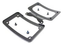 Load image into Gallery viewer, Curved License Plate with Frame Black 2009 / 2009 FLHR 2009 / 2009 FLHT 2009 / 2009 FLTR 2006 / 2008 FLHX