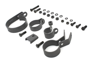 Parkerized Exhaust System Clamp Kit 1941 / 1952 EL 1941 / 1957 FL
