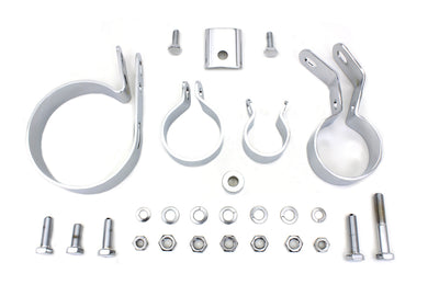 Chrome Exhaust System Clamp Kit 1941 / 1952 EL 1941 / 1957 FL