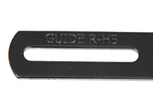 Load image into Gallery viewer, Black Replica Guide License Plate Bracket 1947 / 1948 FL 1947 / 1948 W