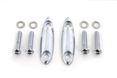 Chrome Turn Signal Block Off Plates 1998 / 2013 FLTR 1998 / 2013 FLTRX