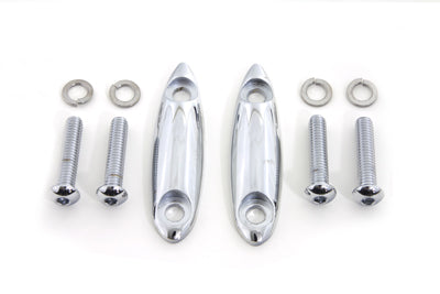 Chrome Turn Signal Block Off Plates 1998 / 2013 FLTR 1998 / 2013 FLTRX
