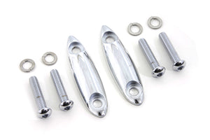 Chrome Turn Signal Block Off Plates 1998 / 2013 FLTR 1998 / 2013 FLTRX