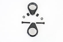 Load image into Gallery viewer, Black Turn Signal Clamp Kit 41mm Forks 0 /  Custom application for 39mm forks