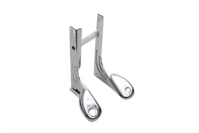 Chrome Spotlamp Bracket For Front Fork 1949 / 1984 FLH