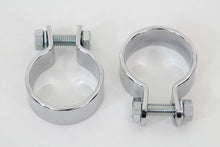 Load image into Gallery viewer, Chrome 1-5/8 Muffler Body and End Clamp Set 0 /  Custom application