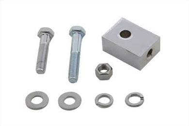 Bates Headlamp Mounting Block Chrome 1997 / UP FLST