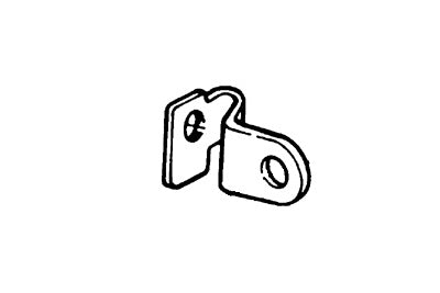 Carburetor Cable Bracket Zinc 1972 / 1973 XL