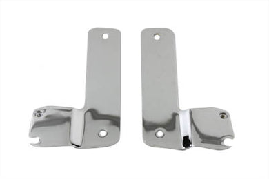 Windshield Mount Brackets Chrome 1987 / 1992 FLT 1983 / 1992 FLHT