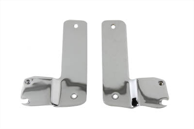 Windshield Mount Brackets Chrome 1987 / 1992 FLT 1983 / 1992 FLHT